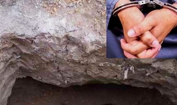 دستگیری حفاران غیرمجاز در شهرستان قلعه‌گنج