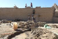 آغاز مرمت قلعه تاریخی گلاشگرد شهرستان فاریاب