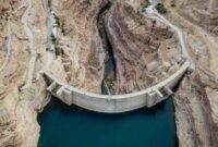 افزایش ۳ میلیون مترمکعبی حجم آب سد جیرفت در پی بارش ها/ امیدواری به ادامه روند با تشدید بارندگی های پیش رو