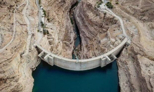 افزایش ۳ میلیون مترمکعبی حجم آب سد جیرفت در پی بارش ها/ امیدواری به ادامه روند با تشدید بارندگی های پیش رو