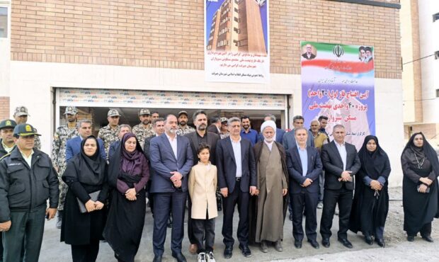 بهره‌برداری از ۲۰ واحد مسکونی نهضت ملی مسکن در جیرفت