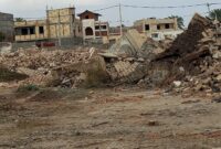 عمارت تاریخی “املاک و مستغلات پهلوی” در جیرفت تخریب شد